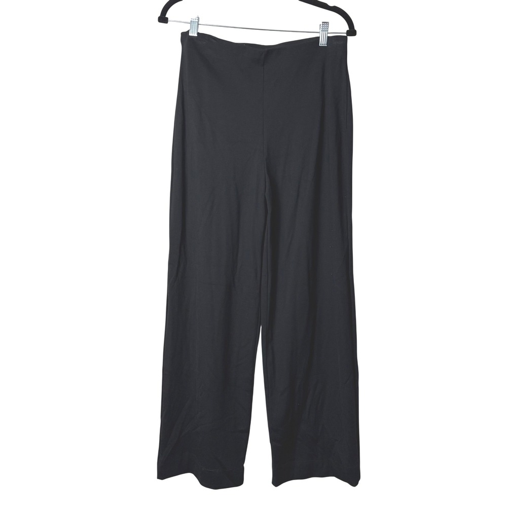Swim'n Sport Black Wide Leg Pull On Pants Size Large Y2K Retro